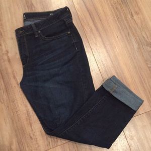 Dark wash jeans